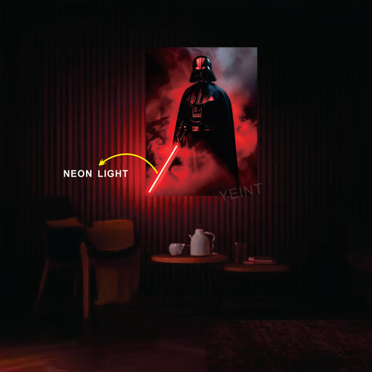 Darth Vader Neon Art Neon Light Wall Art Lightsaber neon sign Led light Wall Decor Custom Led Sign Personalized Gifts Movie po