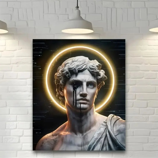 This Is Art Neon Sign Statue Neon Art Zeus Neon Decorations Custom Led Sign Personalized Gifts  Pop Art Man cave light up sign