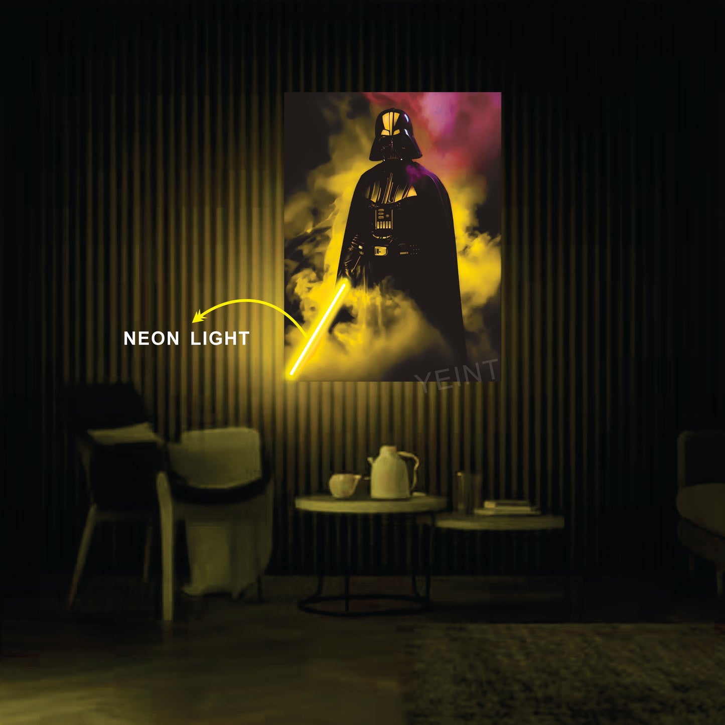 Darth Vader Neon Art Neon Light Wall Art Lightsaber neon sign Led light Wall Decor Custom Led Sign Personalized Gifts Movie po