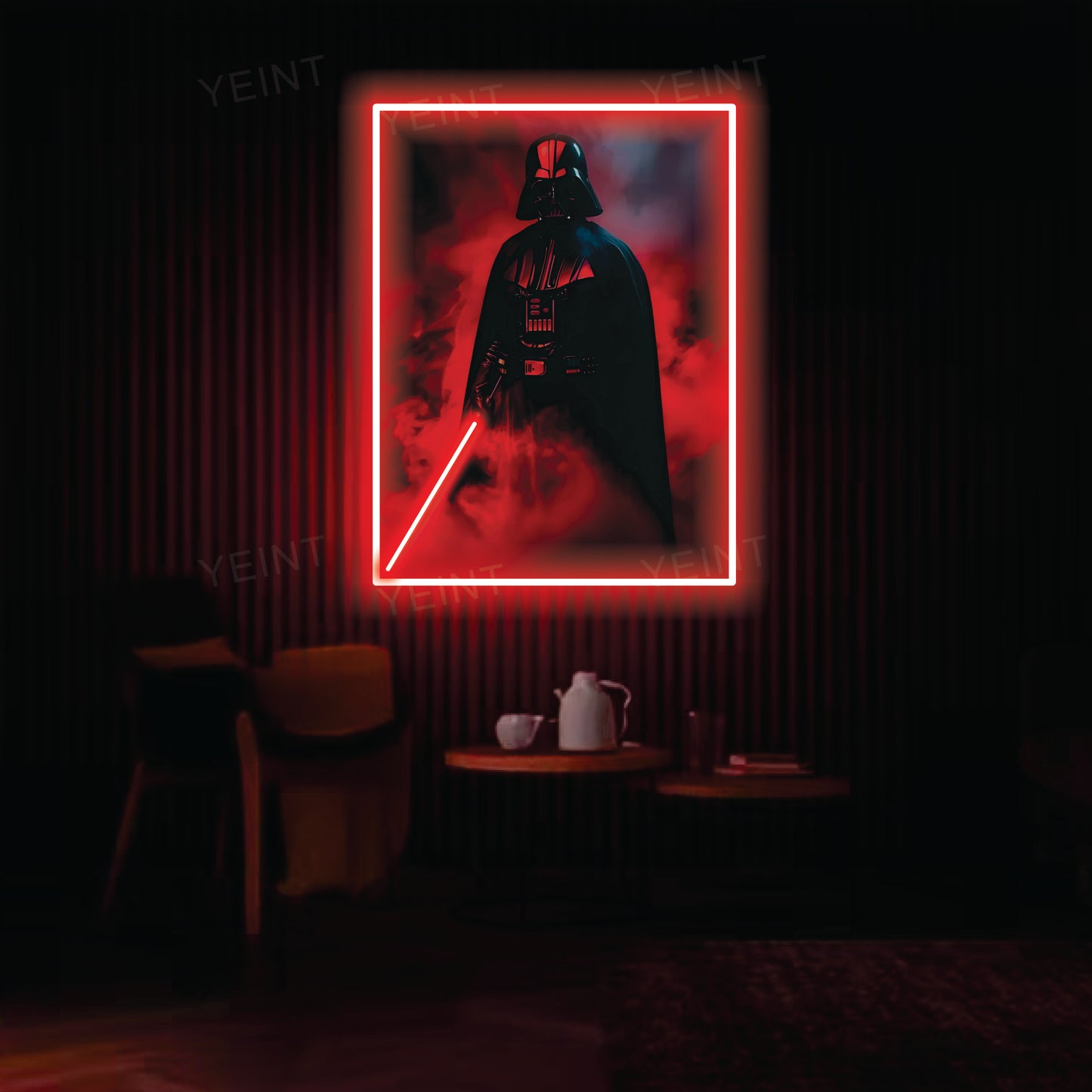 Darth Vader Neon Art Neon Light Wall Art Lightsaber neon sign Led light Wall Decor Custom Led Sign Personalized Gifts Movie po
